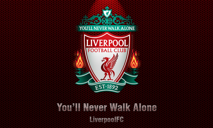 Liverpool F.C. Logo with You'll Never Walk Alone Motto