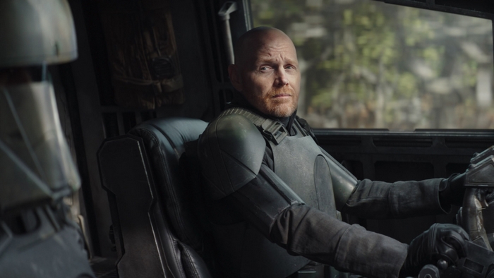 Bill Burr as Migs Mayfeld in The Mandalorian