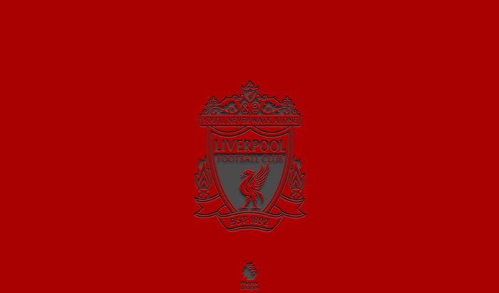 Liverpool F.C. Logo on Red Background