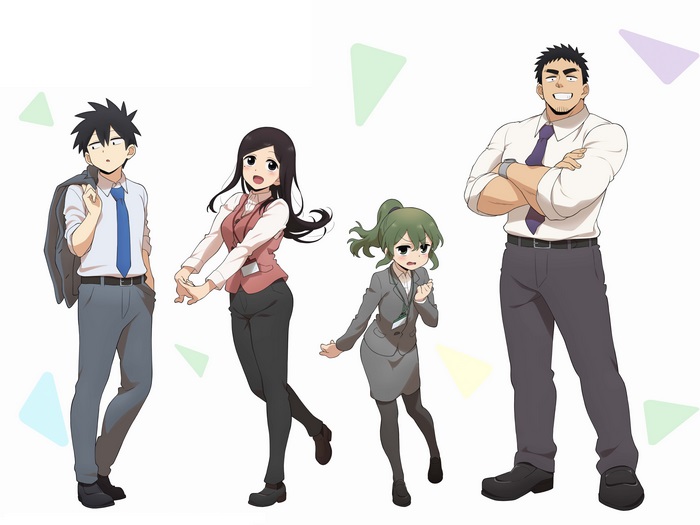 My Senpai Is Annoying characters group shot
