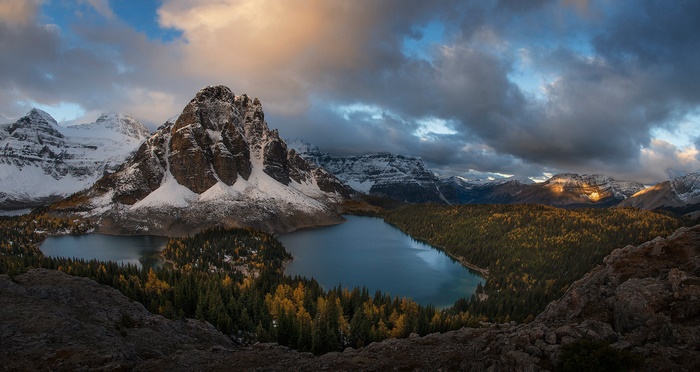Mount Assiniboine: Majestic Peaks, Lakes, and Golden Larches