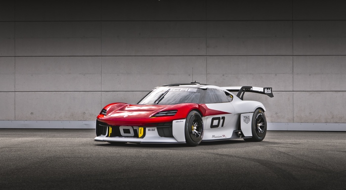 Porsche Mission R Electric Race Car