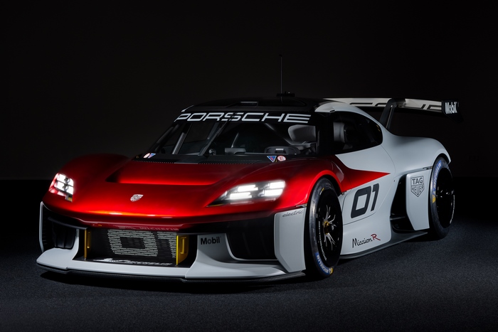 Porsche Mission R Electric Race Car