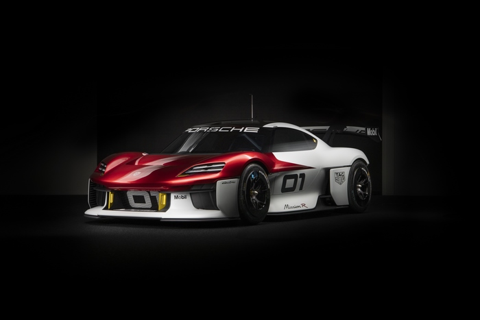 Porsche Mission R Electric Race Car