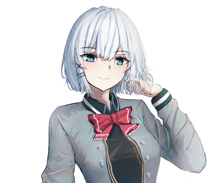 Siesta from The Detective Is Already Dead smiling