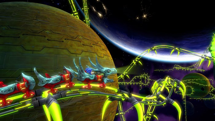 Sonic Colors: Ultimate space roller coaster ride