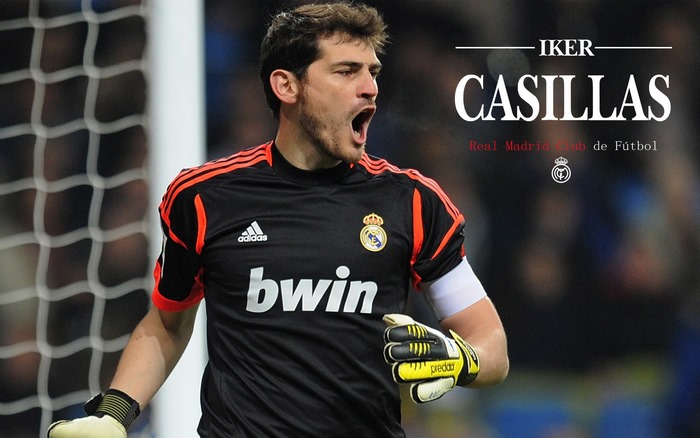 Iker Casillas: Real Madrid Goalkeeper in Action