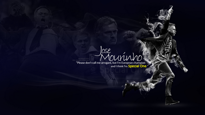 José Mourinho: Special One with dynamic smoke