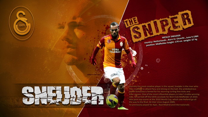 Wesley Sneijder: The Sniper for Galatasaray S.K.