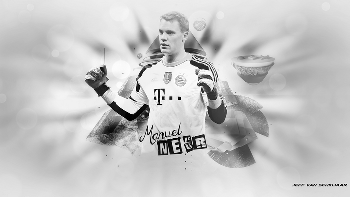 Manuel Neuer FC Bayern Munich Goalkeeper Art