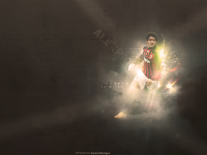 Alexandre Pato A.C. Milan Glowing Player Design