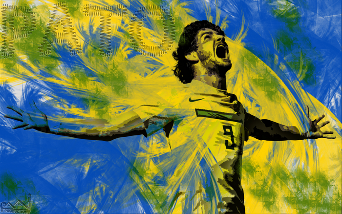 Alexandre Pato's passionate Brazil National Team celebration