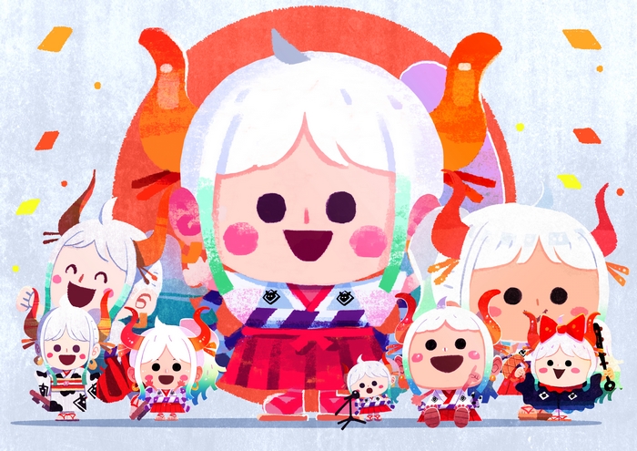 Yamato One Piece Cute 4K Art