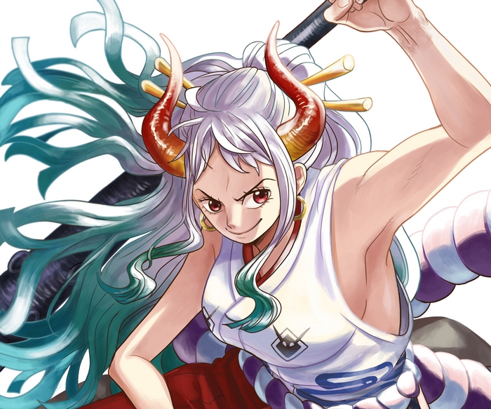Yamato from One Piece Dynamic Pose
