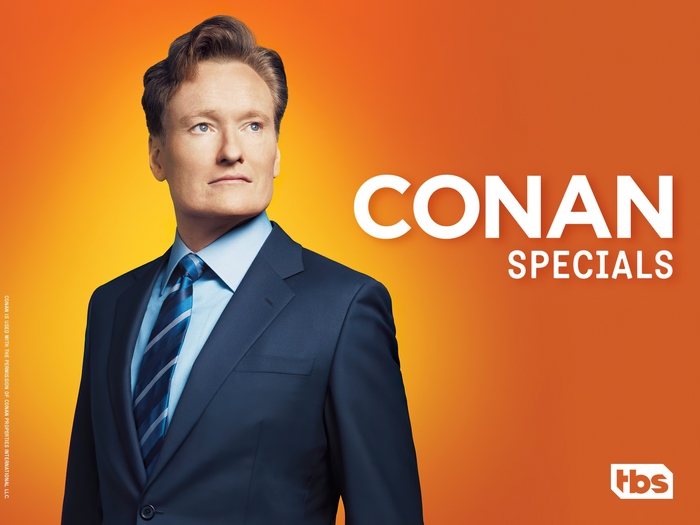 Conan O'Brien promoting TBS Conan Specials