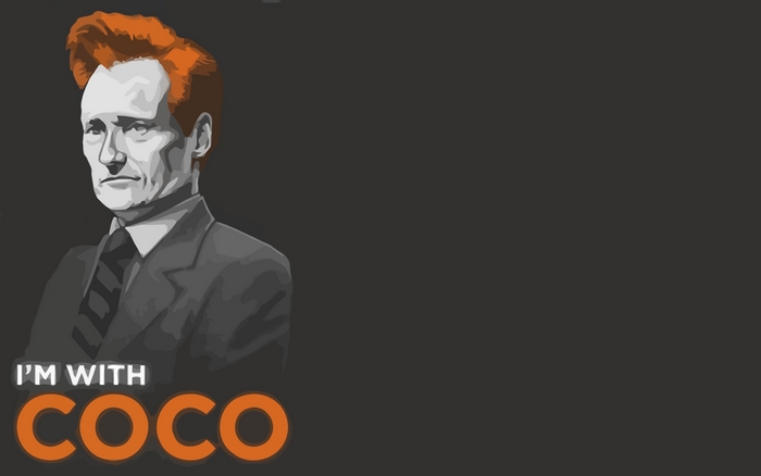 Conan O'Brien "I'm With Coco" illustration