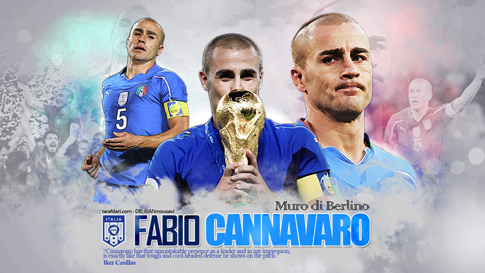Fabio Cannavaro Italy World Cup Legend