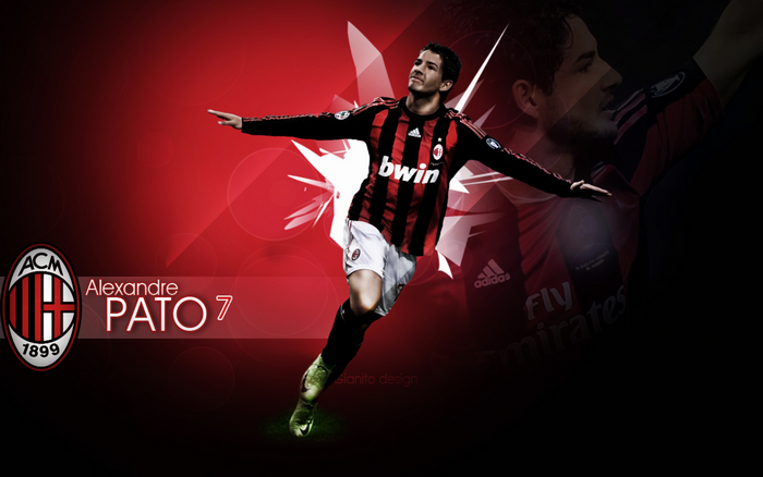 Alexandre Pato A.C. Milan Football Player