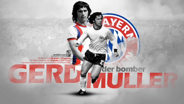 Gerd Müller "Der Bomber" - Bayern Munich & Germany Legend
