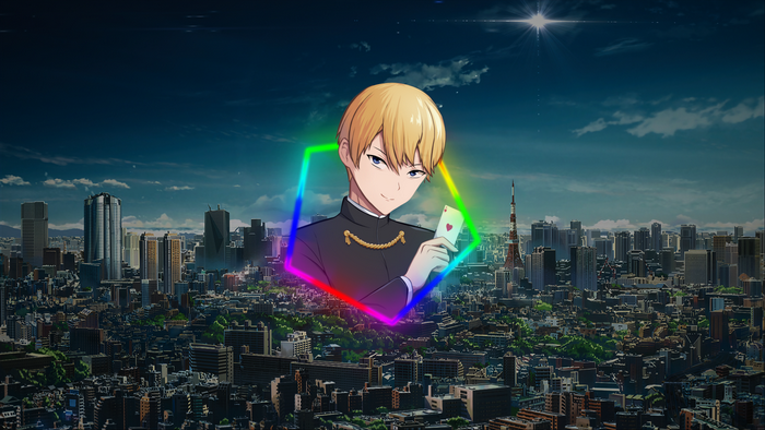 Kaguya-sama Miyuki Shirogane in Colorful Frame City