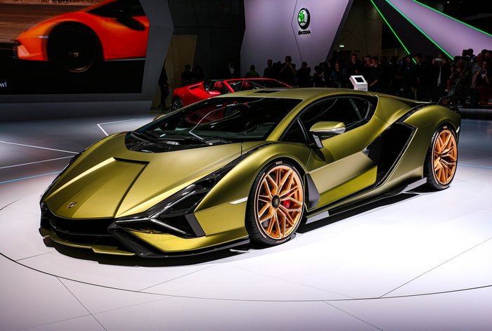 Lamborghini Sián FKP 37 Supercar 4K