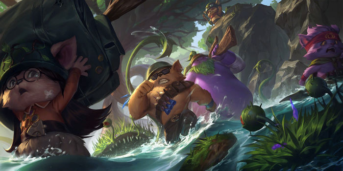 Legends of Runeterra Teemo and Yordle Jungle Expedition