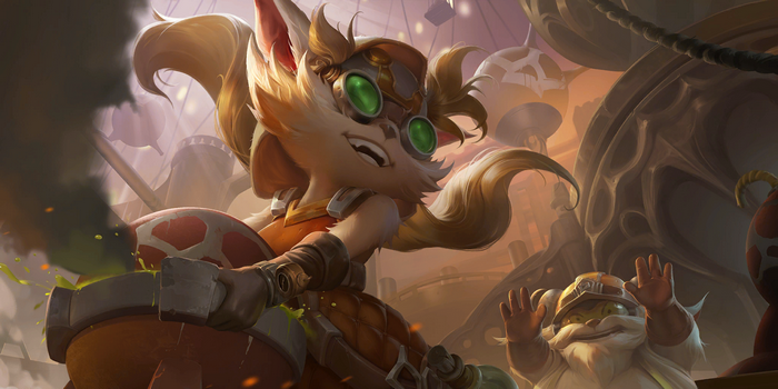 Ziggs' explosive fun in Legends of Runeterra