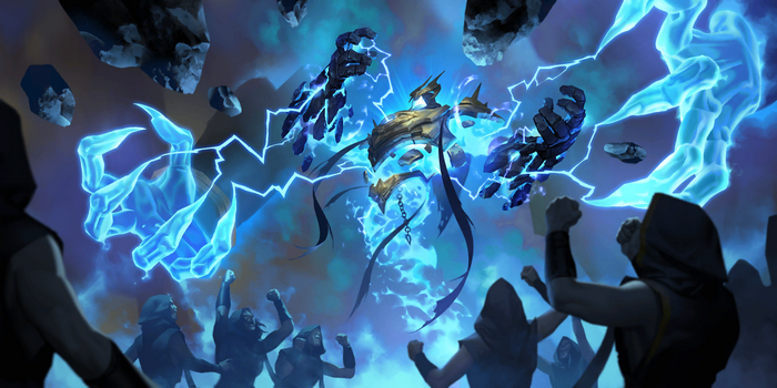 Xerath Unleashes Power in Legends of Runeterra