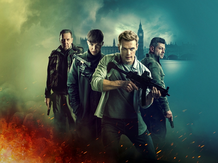 SAS: Red Notice Cast with Weapons in London