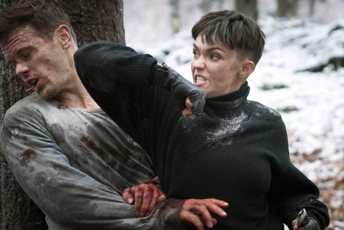 Ruby Rose punches Sam Heughan in SAS: Red Notice