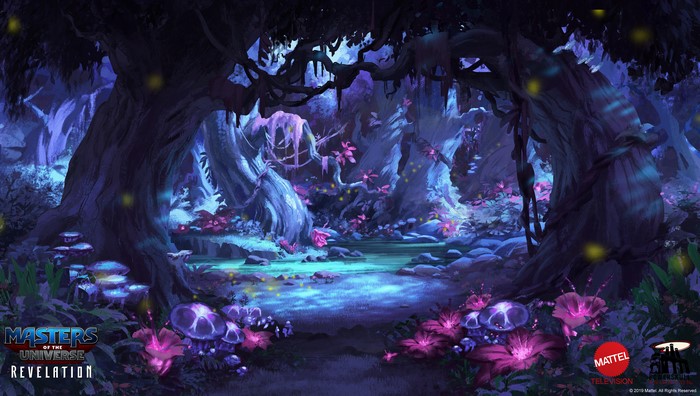 Masters Of The Universe Revelation: Bioluminescent Forest