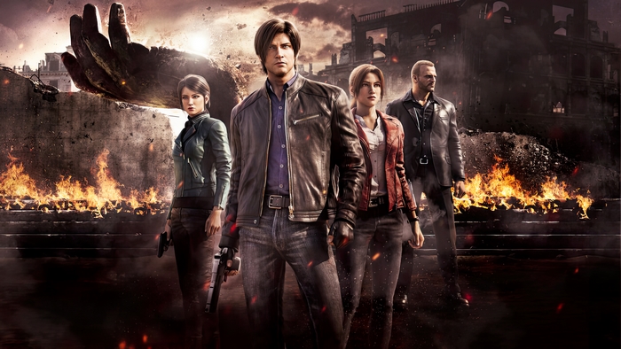Resident Evil: Infinite Darkness main characters