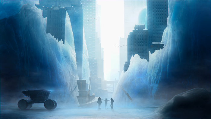 New explorations: Frozen city discovery
