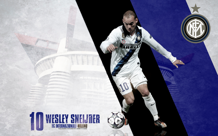 Wesley Sneijder Inter Milan Number 10
