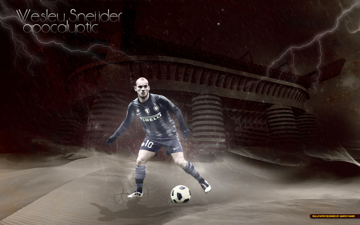 Wesley Sneijder Inter Milan Apocalyptic Football