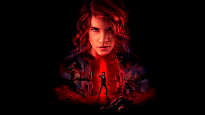 Control Jesse Faden: Intense red game art