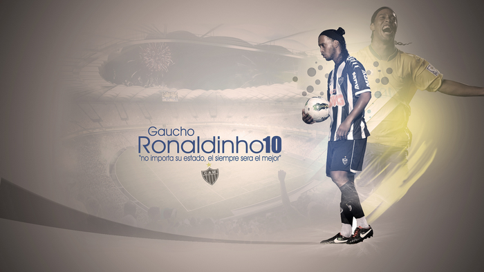 Ronaldinho Gaucho 10 - Clube Atlético Mineiro Soccer