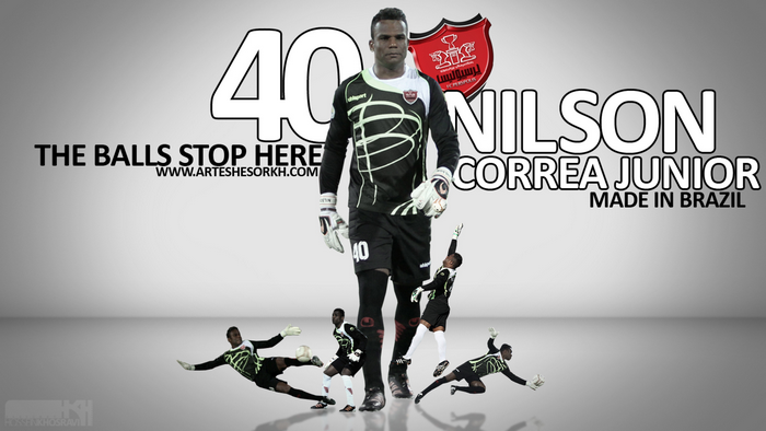 Nilson Corrêa Júnior: The Balls Stop Here Goalkeeper #40