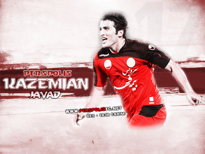 Javad Kazemian Persepolis F.C. football player
