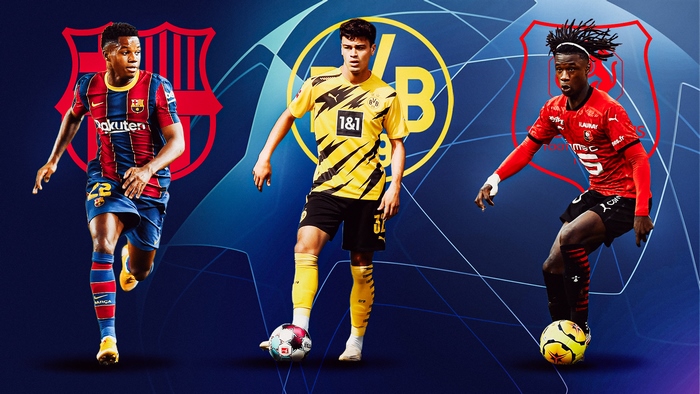 Ansu Fati, Camavinga, and Borussia Dortmund Football Stars