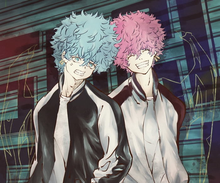Nahoya and Souya Kawata: Smiling and Angry Twins