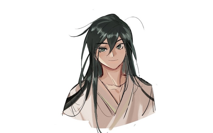 Mo Dao Zu Shi Nie Huaisang smiling character art