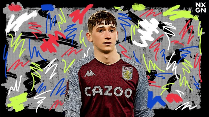 Louie Barry Aston Villa F.C. Soccer Player Art