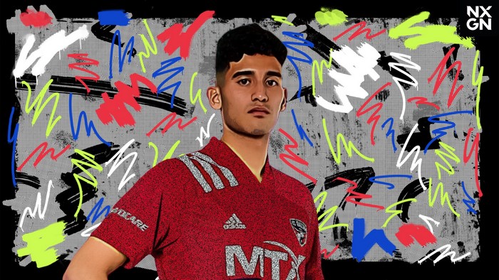 Ricardo Pepi in FC Dallas MLS Soccer Jersey