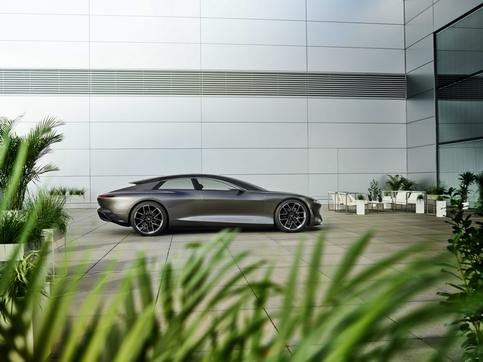 Sleek Audi Grandsphere Concept Electric Luxury Car