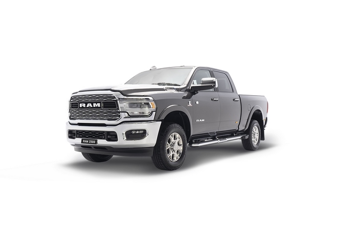 Dark Grey Ram 2500 Laramie Crew Cab Pickup