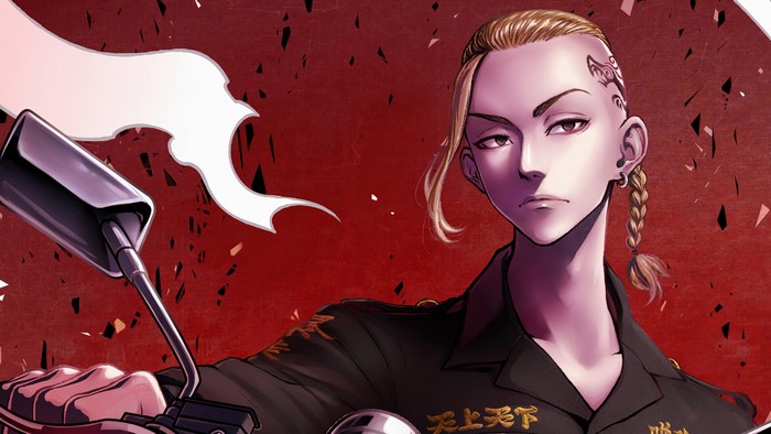 Ken Ryuguji on motorcycle