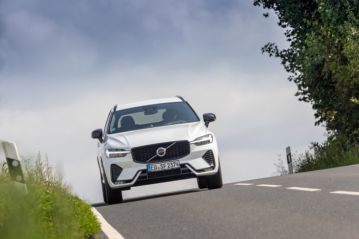 Volvo XC60 B5 R-Design luxury SUV on road