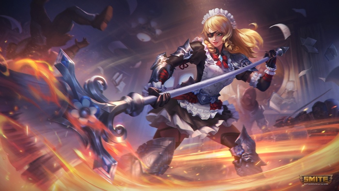Iron Maid Bellona in Fiery Battle