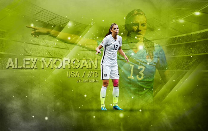 Alex Morgan USA Soccer Player #13